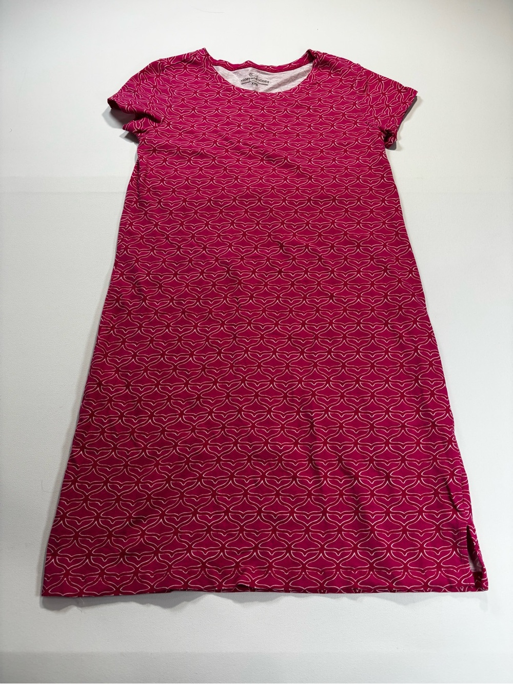 Vineyard Vines Pink Geometric Dress